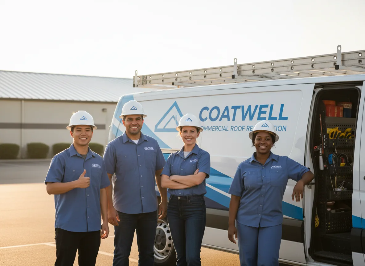 Commercial roof coating company in Casstown, OH